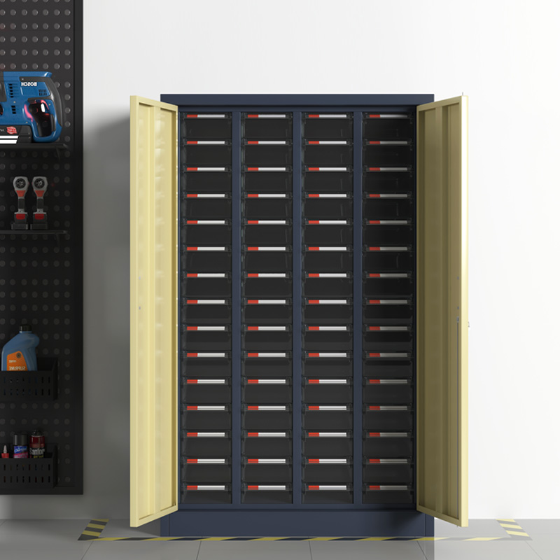 臻远 ZYLJG-W57 零件柜 60抽透明带门大号 778*360*1294高清大图