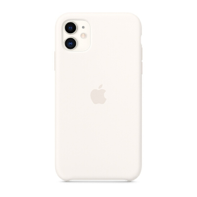 苹果Apple 原装iPhone 11 硅胶保护壳 手机壳 白色