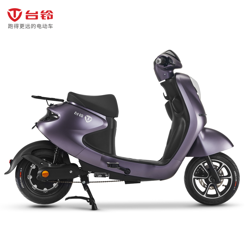台铃tailg可悦新国标电动自行车48v锂电池踏板碟刹电动车成人代步真空