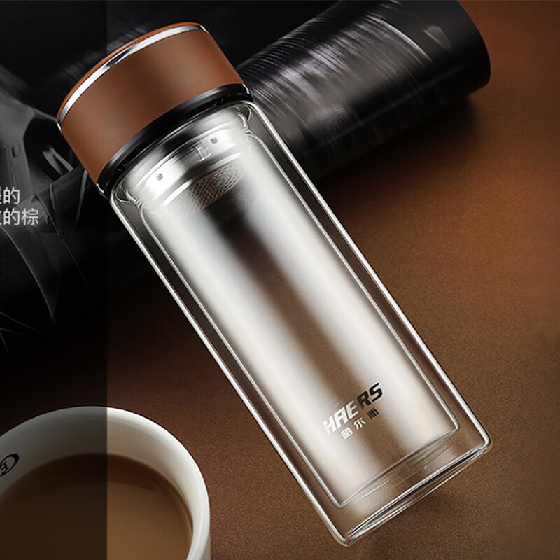 哈尔斯玻璃杯多款式多容量可选 LBL-W-300-5紫色300ml LBL-W-300-5棕色300ml