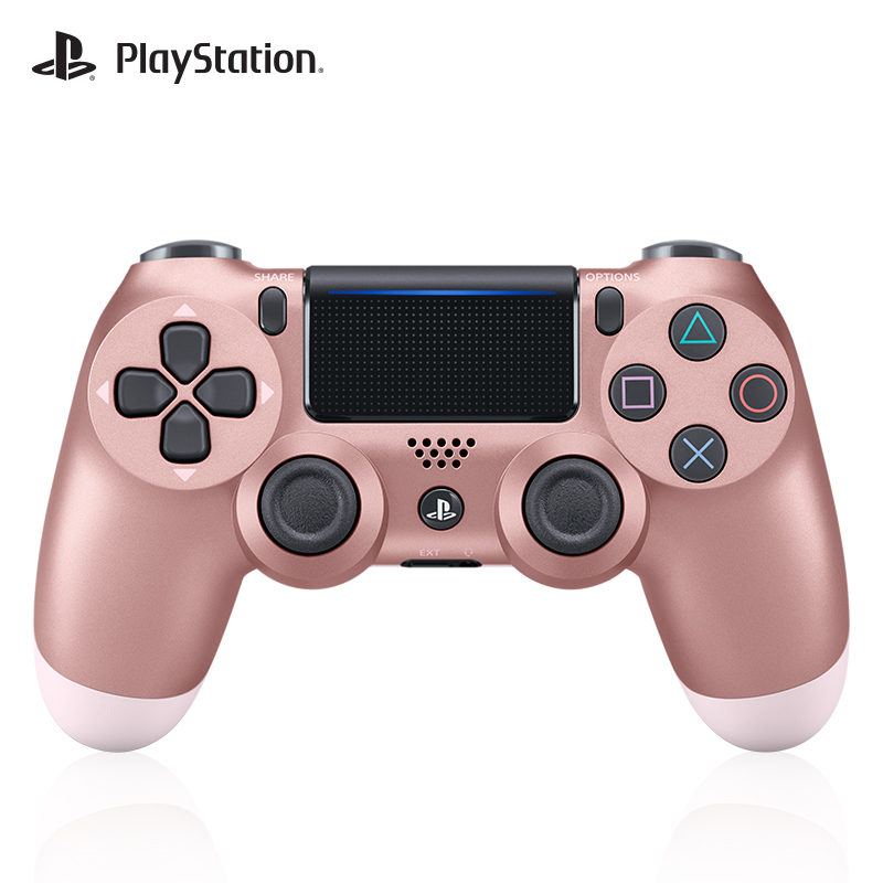 索尼(SONY)PlayStation 4 PS4原装游戏手柄 Pro无线手柄 国行正品 玫瑰金 全新配色