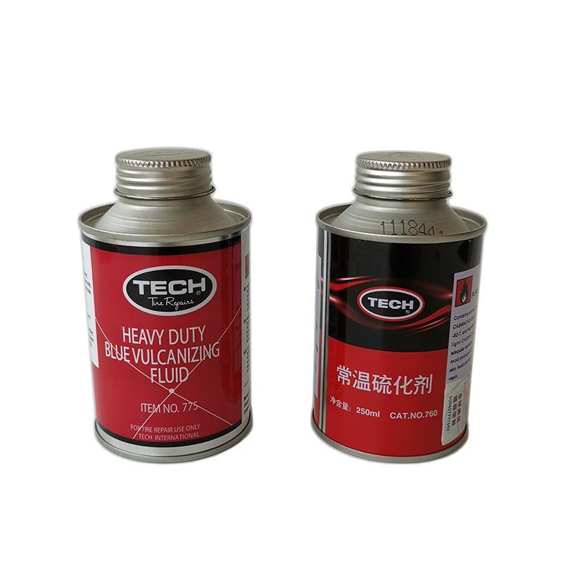 760 /透明常温硫化剂+记号笔 泰科补胎胶水760 775常温硫化剂轮胎真空胎冷补蘑菇钉补胎液胶片