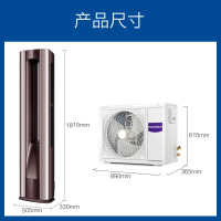 卡萨帝（Casarte） 2匹 变频 CAP502UBA(A1) 1级能效 LIEP轻离子净化 健康自清洁 柜机健康空调