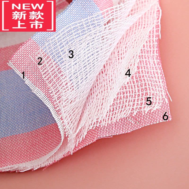 可莉允幼儿园小毛巾挂绳钩方巾新生婴儿童热敷纱布口水巾洗脸擦手巾图片