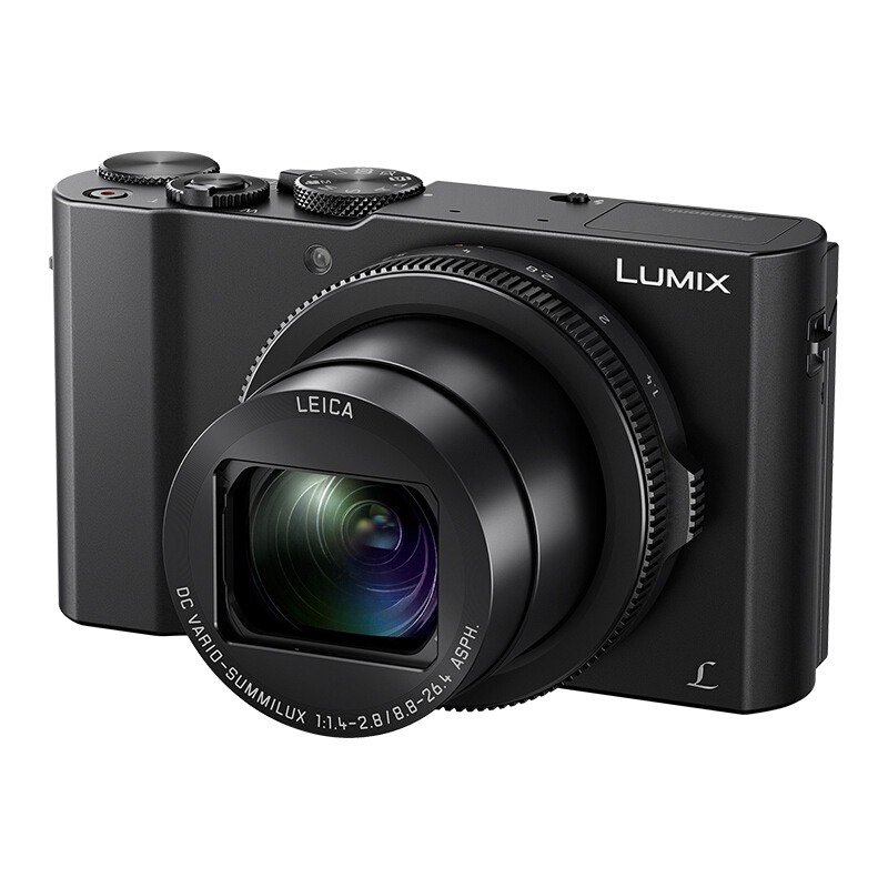 松下 DMC-LX10GK 1英寸大底数码相机/卡片机 徕卡镜头 大光圈 WIFI分享 4K拍摄