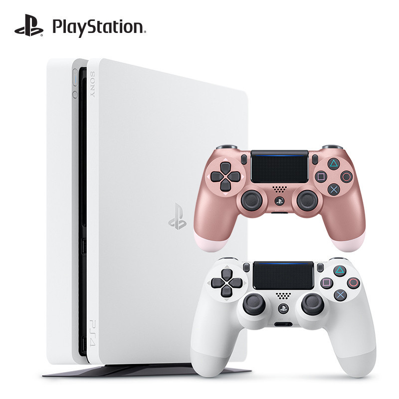 手柄 方向盘 套餐 索尼 Sony Ps4 Slim 500gb 白色国行家用游戏机 游戏手柄 玫瑰金 价格图片品牌报价 苏宁易购苏宁自营