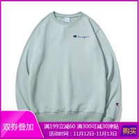 正品champion冠军2019秋季新款胸前小刺绣背后大草写刺绣圆领卫衣