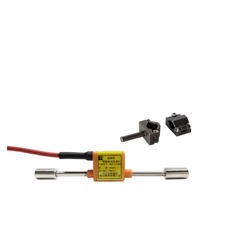 金码表面型智能弦式应变计传感器JMZX-212HAT/HB各配备20米信号I屏蔽线上插头平底安装座高清大图