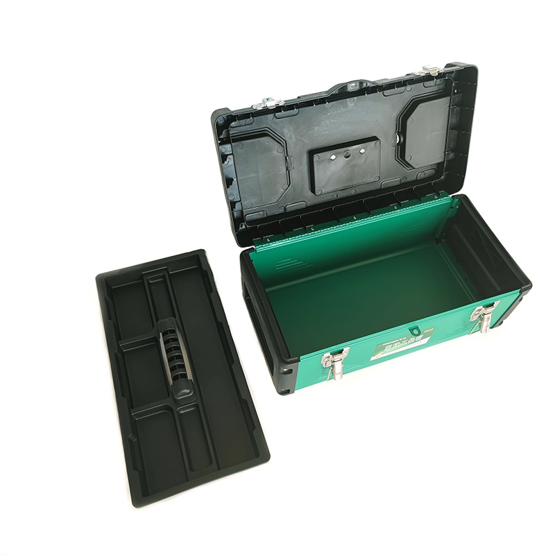 长鹿塑铁工具箱 710603. 19寸 个高清大图