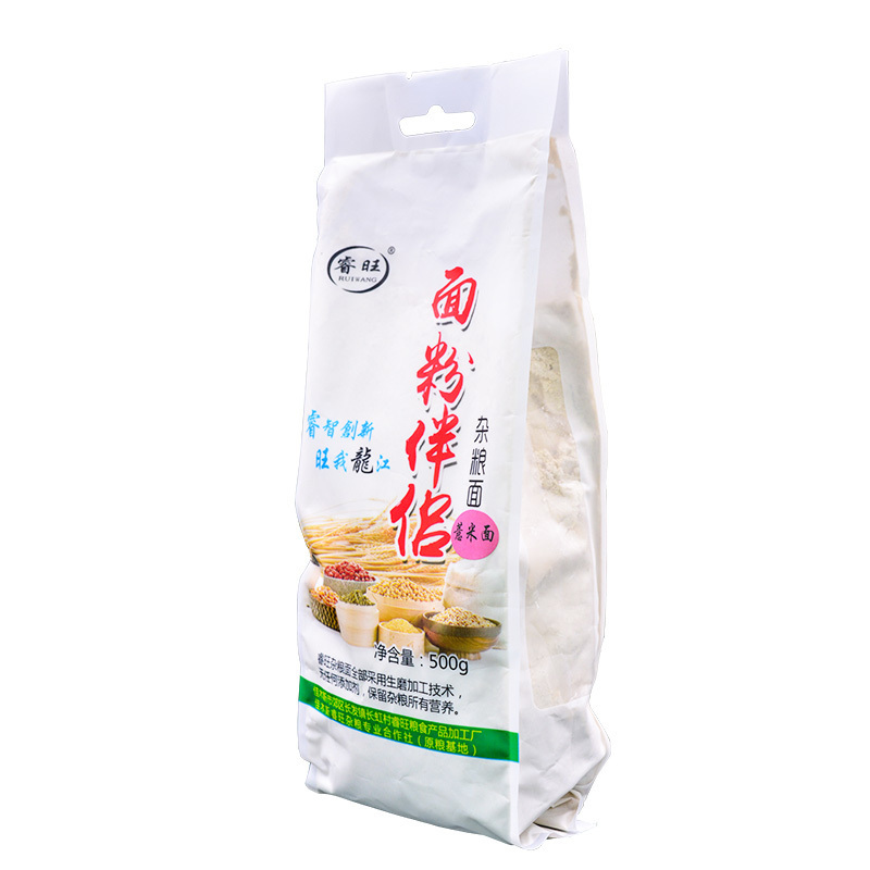 睿旺(RUIWANG) 薏米面粉500g 面粉伴侣 高筋面粉 五谷杂粮粗粮面粉 薏仁米玉米粉 东北杂粮面粉