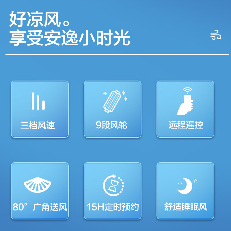 格力 塔扇 GREE-FL-08X62Bg 40W高清大图