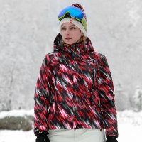 TOREA探路者女装 秋冬款户外休闲运动保暖耐磨防风滑雪服夹克外套HAHF92138