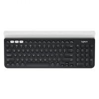 罗技(Logitech)K780 多设备 无线蓝牙键盘 蓝牙 优联USB 使用2节AAA电池 黑色