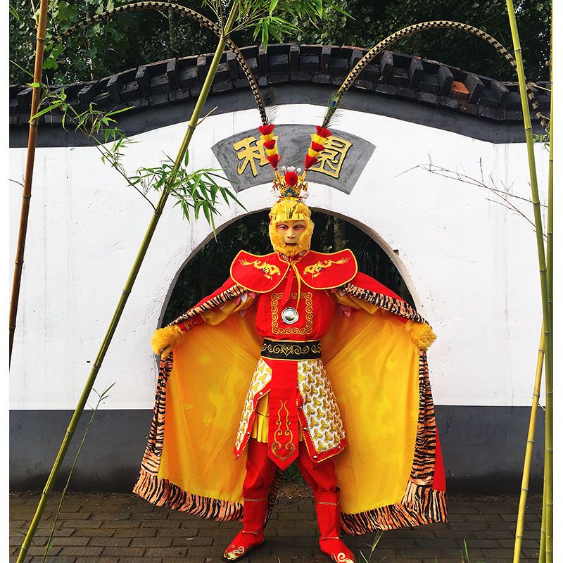 美猴王孙悟空演出服齐天大圣表演服西游记师徒四人演出服饰道具