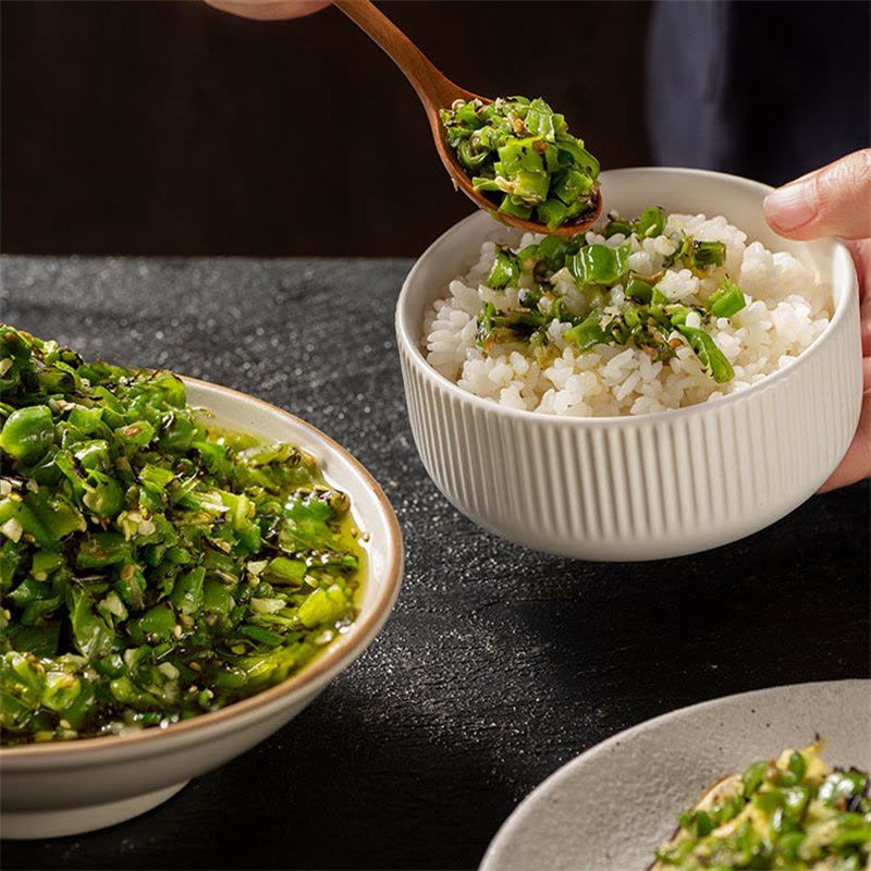 吉香居 [烧椒酱200g/瓶] 暴下饭酱香菇酱拌饭酱牛肉酱下饭菜竹笋拌面酱辣椒酱烧椒酱炭烧辣椒酱拌饭酱青椒剁椒酱图片