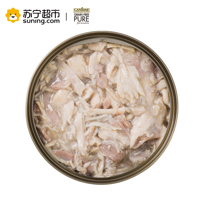 卡比狗罐头美国进口鸡肉与白身金枪鱼犬主食罐头156g*24入整箱天然无谷犬湿粮狗零食拌粮