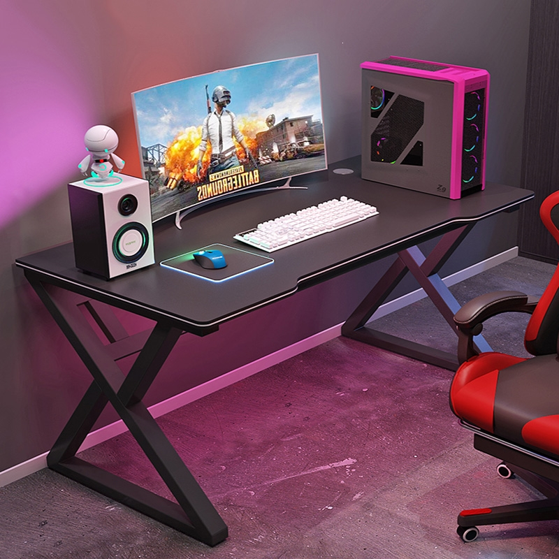 手逗电竞桌台式电脑桌情侣双人家用游戏电竞桌椅组合套装全套竞技桌子
