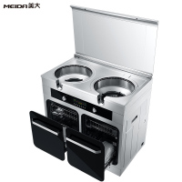 美大(MEIDA)JJZT-1205E集成灶美大一体灶家用抽油烟机燃气灶消毒柜套装油烟机灶具套装 (液化气)