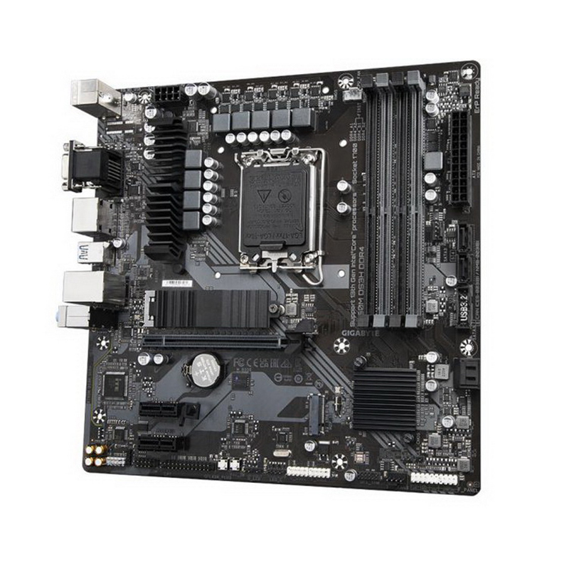 技嘉(GIGABYTE)超耐久 B760M DS3H DDR4 主板支持CPU 1390013700KF Intel B760 LGA 1700