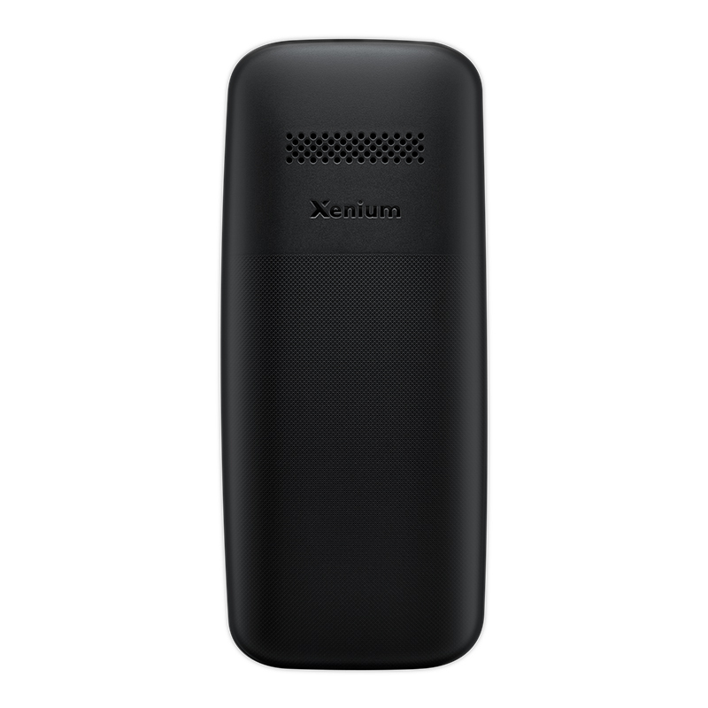飞利浦(PHILIPS)E109 陨石黑 环保材质 防尘 直板按键 移动联通 双卡双待 老人手机 学生备用老年功能手机