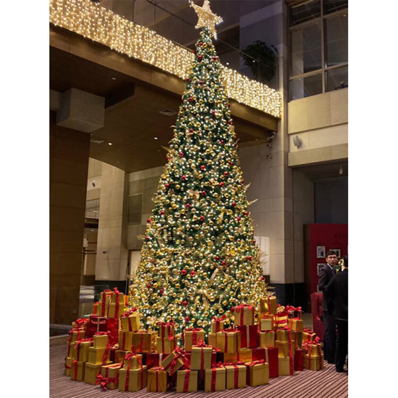 智美环球 圣诞节大型框架圣诞树 商场室外户外装饰品【3m高度户外款】