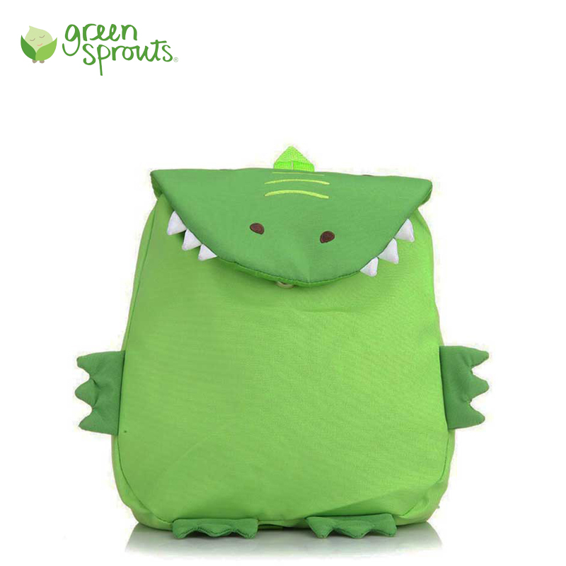 greensprouts小绿芽动物鳄鱼背包