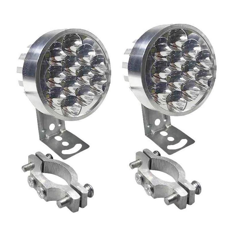 电动车灯闪电客超亮改装外置灯摩托车LED射灯12伏48V60V72V80V 防水大灯