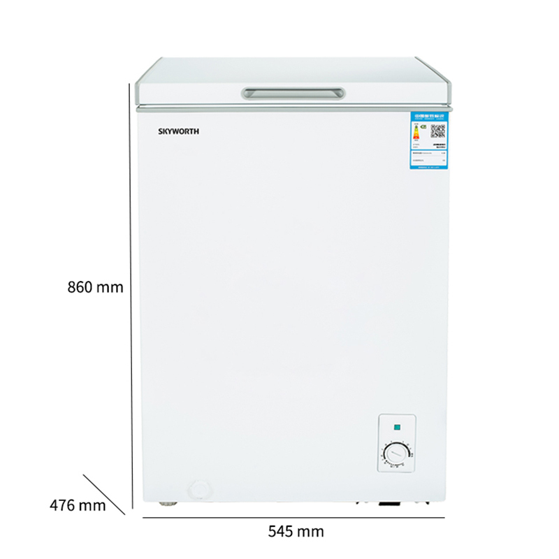 创维(Skyworth) BD/BC-100KLM 100L 一级能效节能养鲜 抗菌冷柜