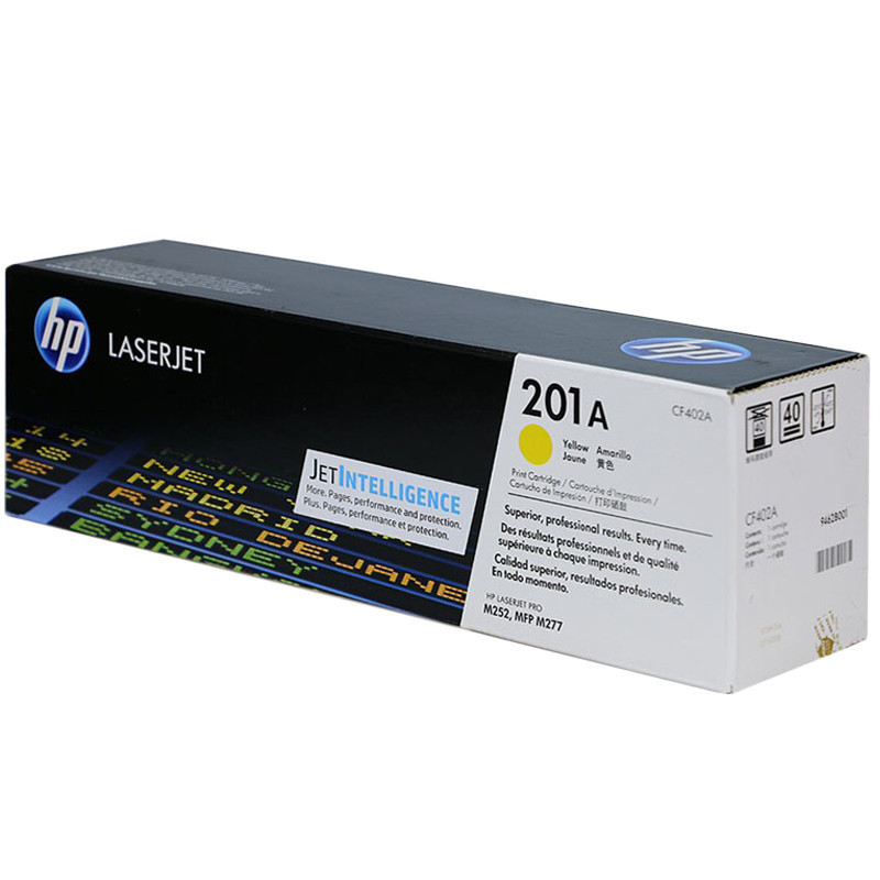 惠普(HP)CF402A 201A 彩色 黄色硒鼓 (硒鼓/粉盒)(适用 HP MFP M277/MFP M274n)