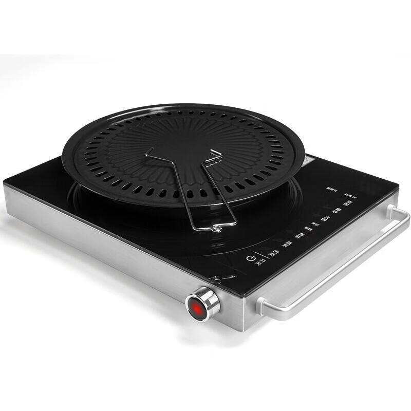 九阳(Joyoung)H22-H3-B1 电陶炉家用多功能低辐射 2200W大功率定时电磁炉 黑色