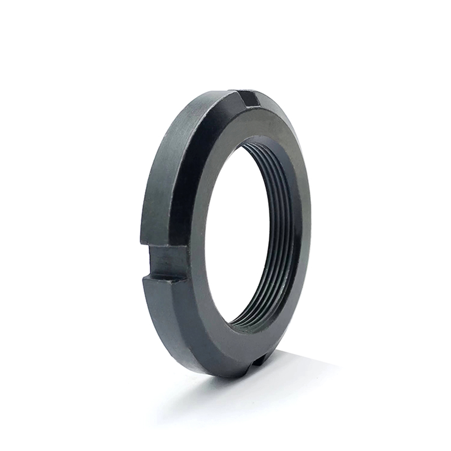 圆螺母止退开槽锁紧螺帽圆型锁母M200*3 内径尺寸:200mm 牙距 3mm 等级8级 1个