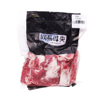 网易味央黑猪肉肋排350g生鲜冷冻排骨猪小排新鲜猪骨头黑土猪肉仔排