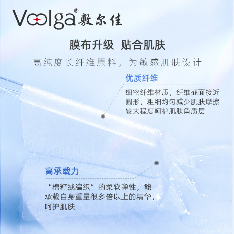 敷尔佳 积雪草舒缓修护贴 补水保湿 舒缓修护 性肌肤 26g*5贴/盒高清大图