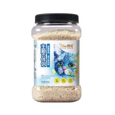 朗诺Ranova-猫用大罐系列冻干鸡心肉碎-330g-1罐