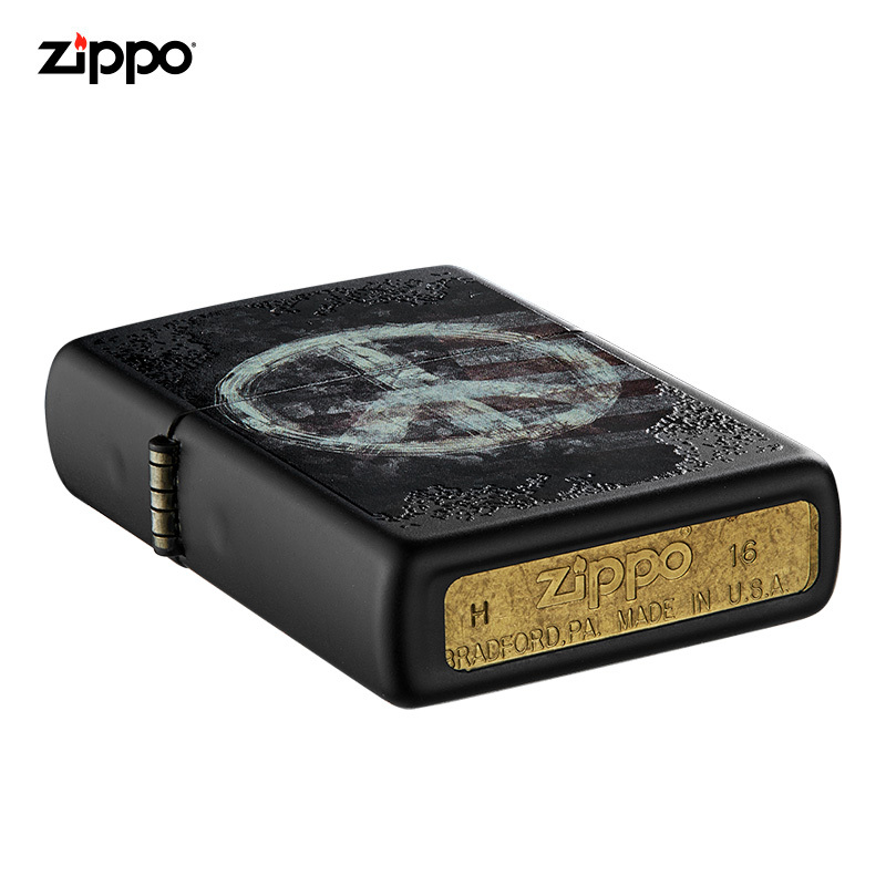 ZIPPO芝宝打火机美国原装正版和平之歌礼盒套装ZIPPO打火机 男友生日礼物 ZCBT-44