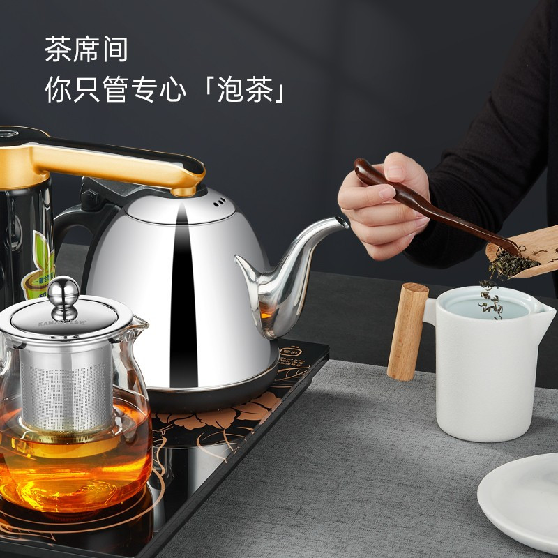 金灶(KAMJOVE)K9C全智能自动上水电热水壶电茶壶烧水壶自动茶具电茶炉 茶具高清大图