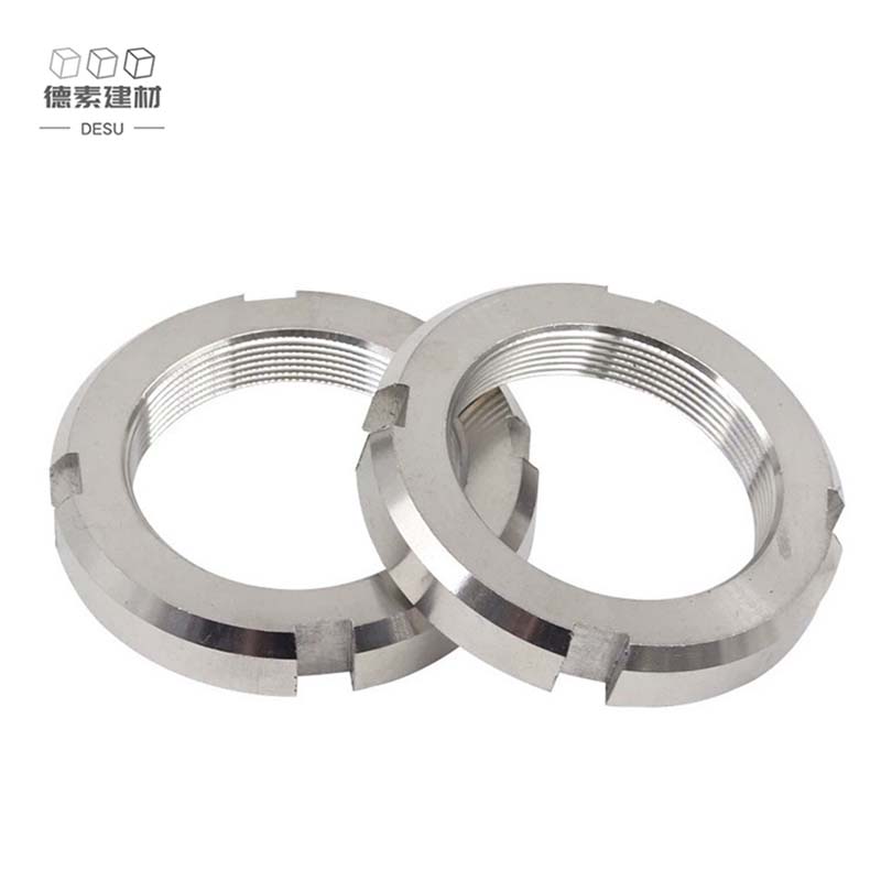 德素 不锈钢圆螺母 M64*2/个