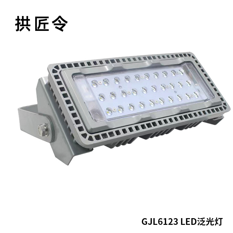 拱匠令 GJL6123 LED泛光灯 100W 220V IP65(计价单位:个)灰色