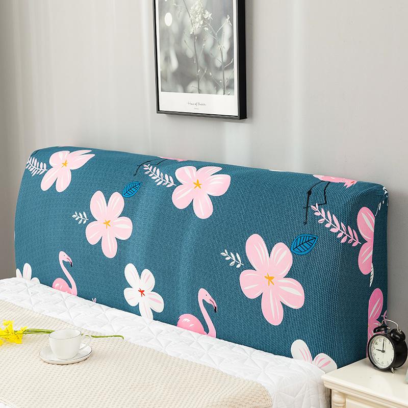 床头套罩全包北欧风格萬能通用防尘软包木床头靠背保护可拆洗 火鸟之恋() 1.2米(适合1.1-1.4米床头使用)高清大图