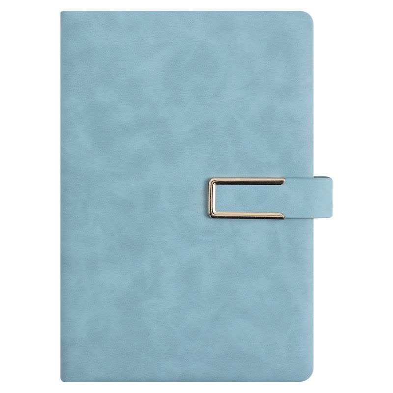 [补贴10%]A5笔记本子B5加厚记事软皮商务简约ins风学生会议记录批发考研日记超厚皮面工作新款带扣皮质记事本商务人士图片