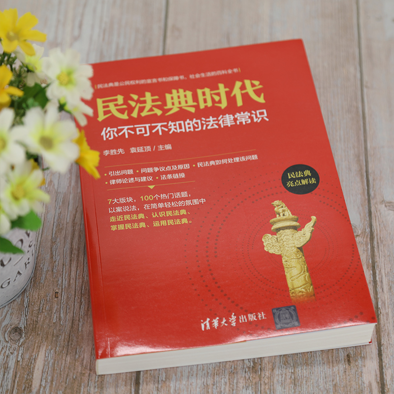 [醉染正版]民法典时代:你不可不知的法律常识 李胜先 民法典基本知识 社会生活百科全书 民法典亮点解读 标志着中国进入了高清大图