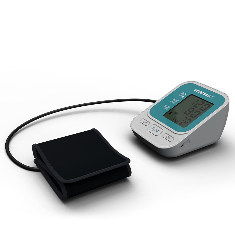 和正 臂式电子 血压计 家用老人臂式全自动高精准电子血压计测量器医用测压 AES-U171!高清大图