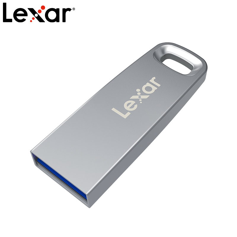 雷克沙(Lexar)U盘 M35 128GB USB3.0银色金属外壳高速优盘 读速150MB/s