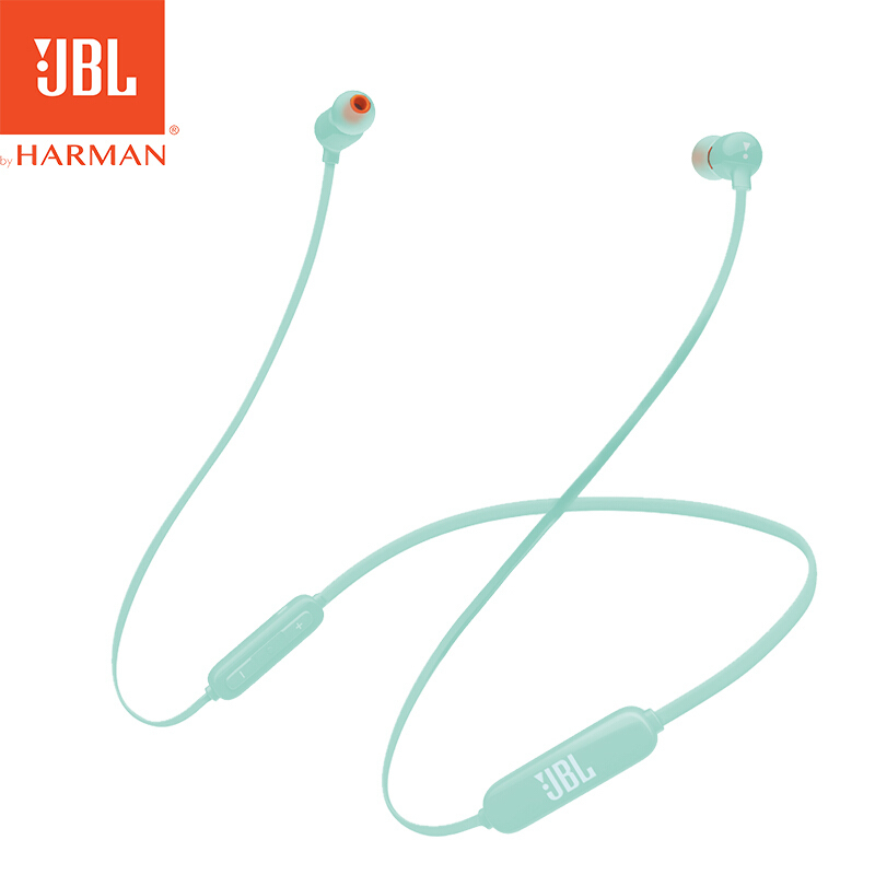 JBL TUNE 110BT 蓝牙无线耳机 运动音乐游戏耳机 苹果华为小米入耳式耳机 带麦可通话 绿色
