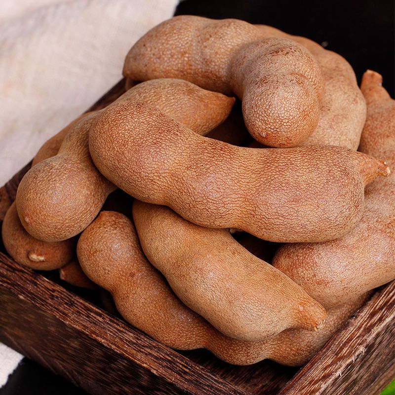 酸角云南特产带壳酸甜角孕妇零食泰国罗望子新鲜甜角