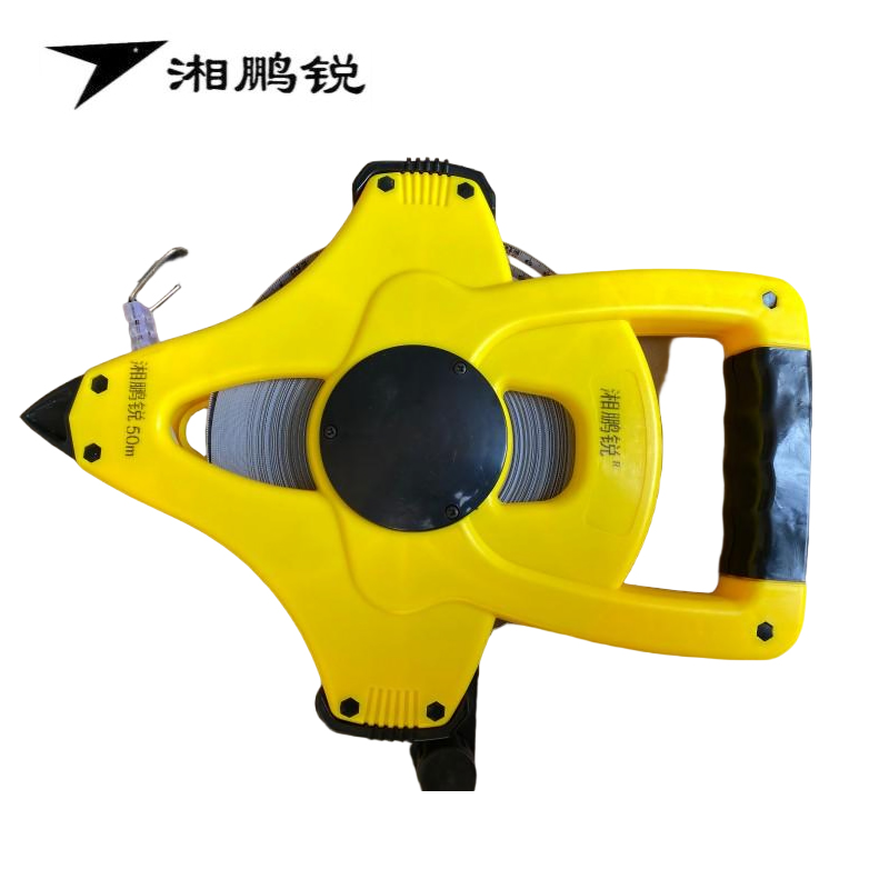 湘鹏锐 尼龙覆膜绝缘钢卷尺 50米 把高清大图