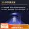 KASJ凯诗捷杀泡脚桶电动按摩洗脚盆全自动加热恒温过小腿足浴盆 《摩登灰》