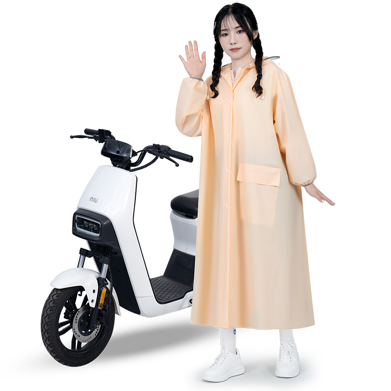 正雨雨衣女款长款全身防暴雨单人一体式成人外穿电动车连体防雨服雨披高清大图