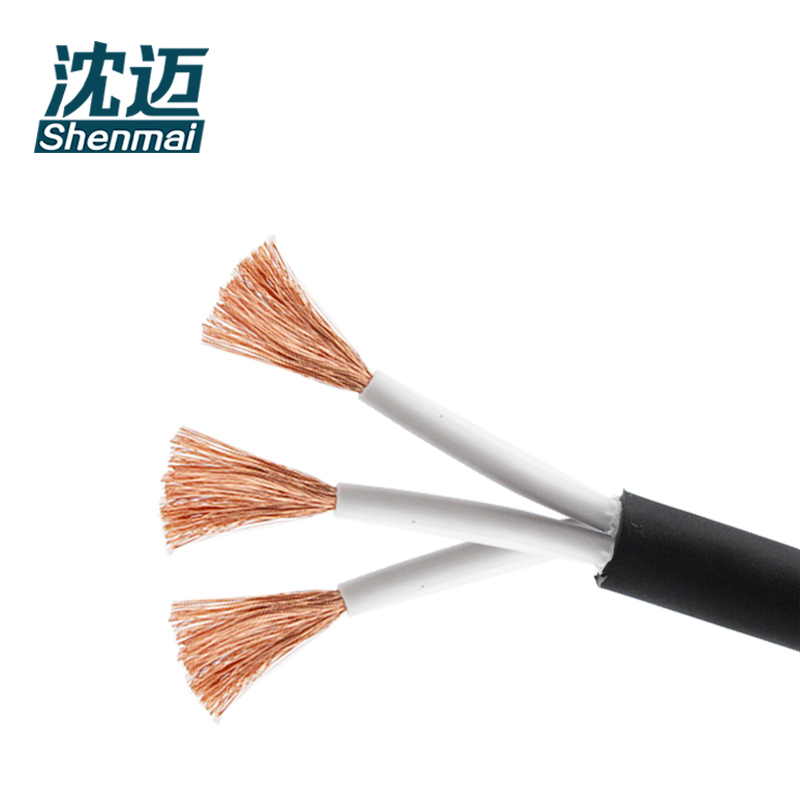 沈迈 铜芯软电线 TRVV-3*0.75平方(100米)捆高清大图