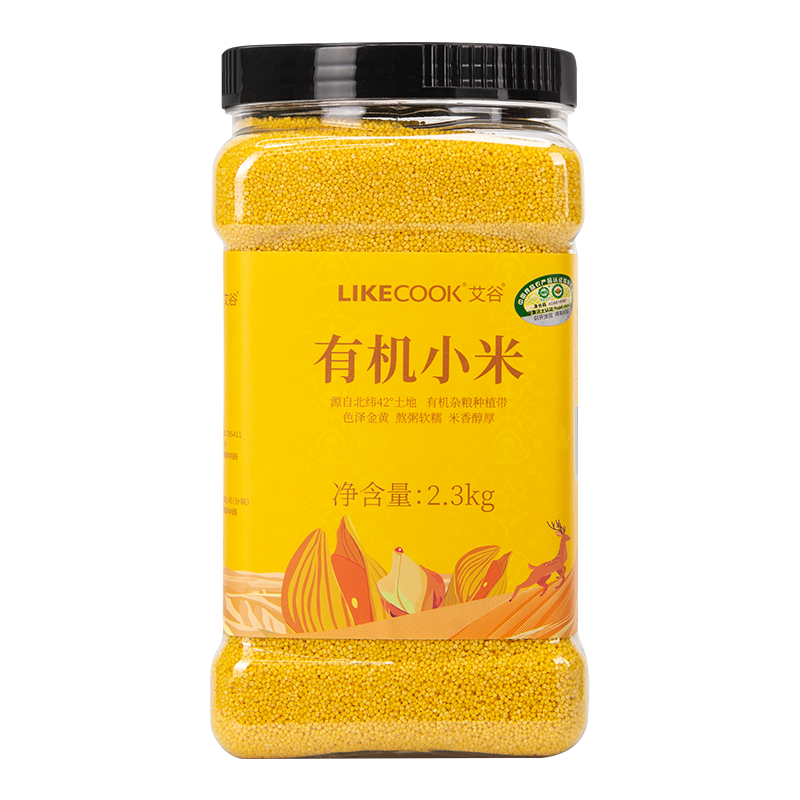 艾谷 有机小米 2.3kg
